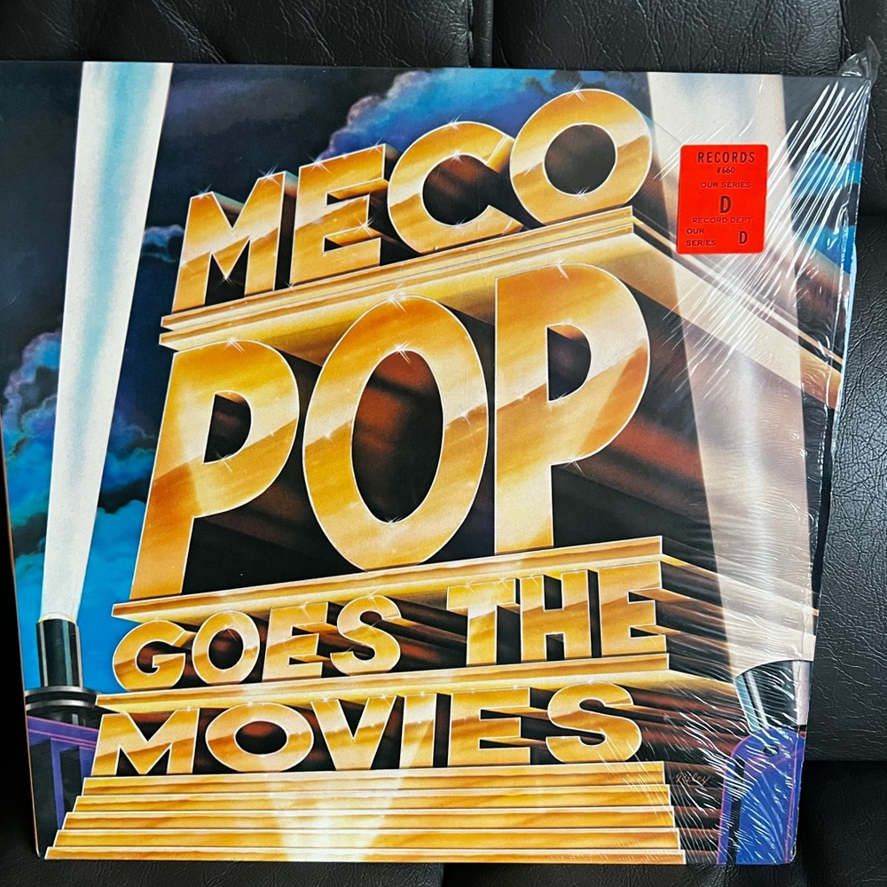 MEC Pop Goes the Movies Vinyl - Gold and Blue